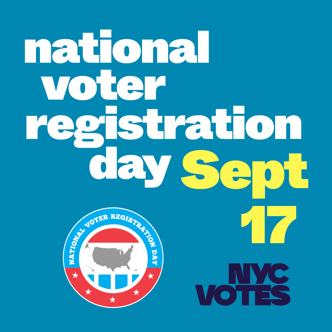 NYC Votes celebra el Día Nacional del Registro de Votantes de 2024